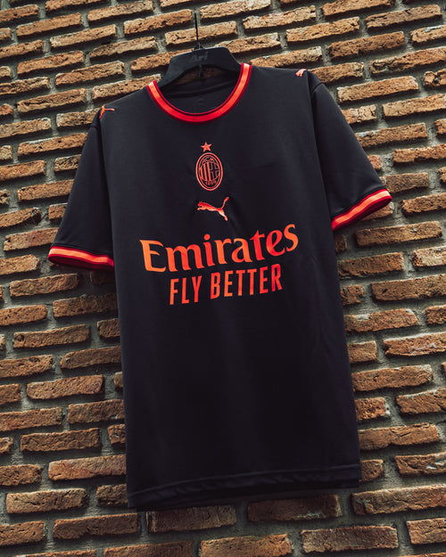 Maillot AC Milan Third Noir & Rouge 26/27 – Player Version