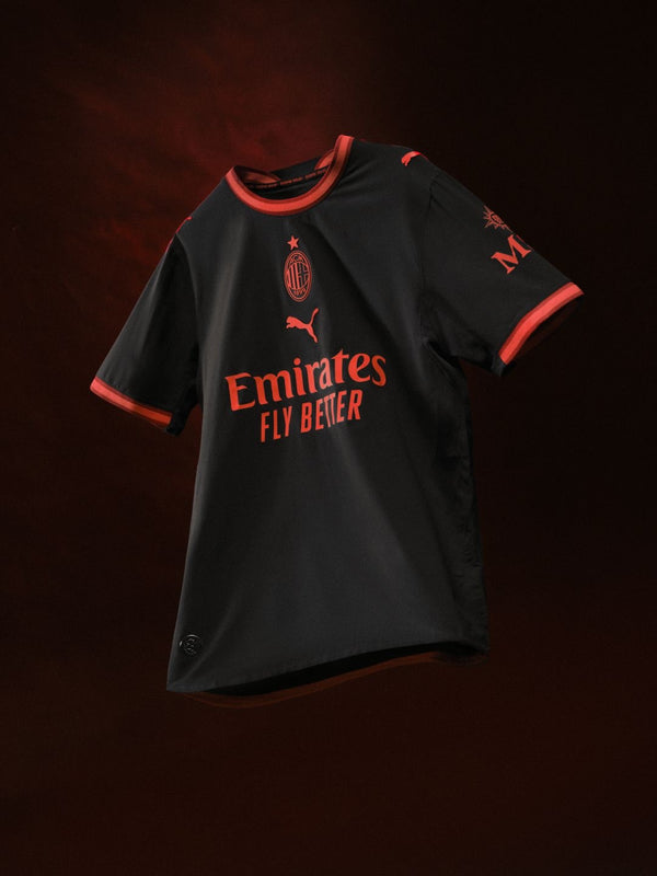 Maillot AC Milan Third Noir & Rouge 26/27 – Player Version